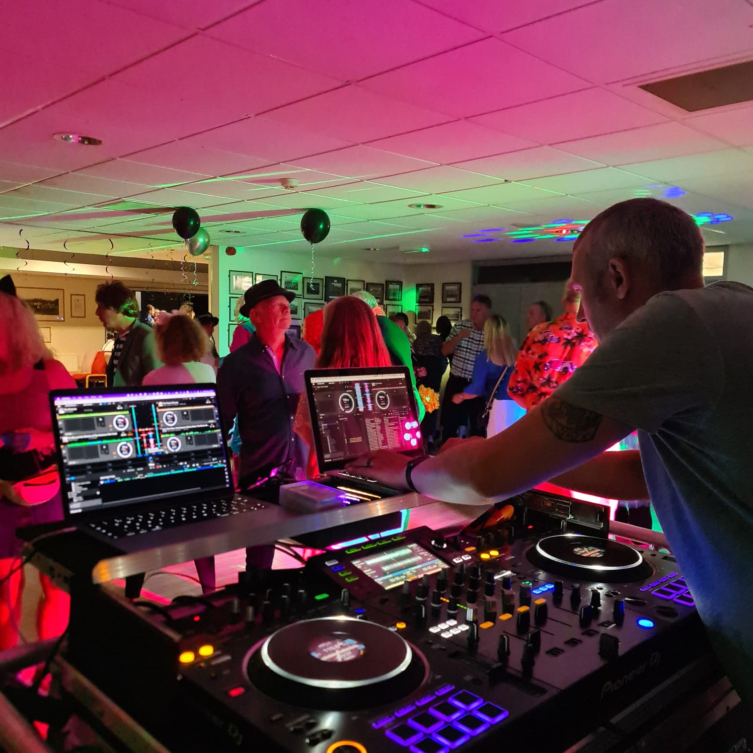 Mobile DJ setup for private party in Scunthorpe